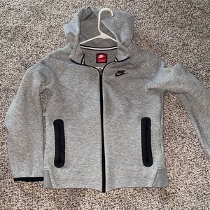 Nike Sportswear Tech Fleece Boys Large Youth Full Zip Hoodie